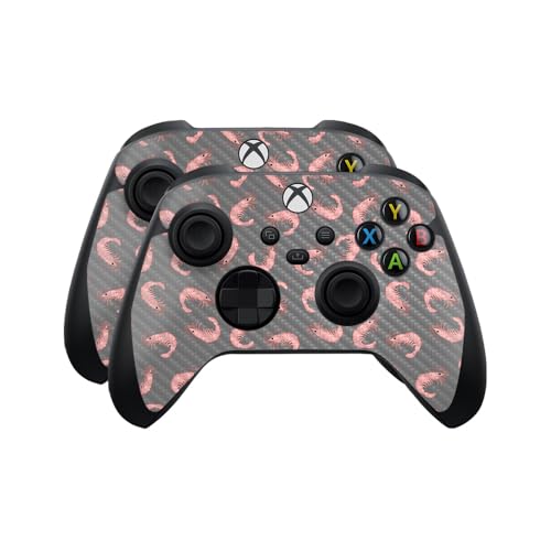 Carbon Fiber Skin Compatible with Microsoft Xbox Series X|S Controller (2 Pack)…