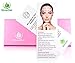 Anti Aging Facial Massage Therapy Kit – 3pc Genuine Pink Rose Quartz Dual Sided Face Roller Facial Massager Tool Set with Silicone Cleansing Brush & Pouch by SilverDel