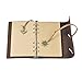 Travel Vintage Journal, Pu Leather Cover Blank Notebook