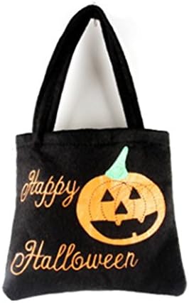 Halloween Candy Totes Bags Trick Or Treat Pumpkin Spider Mini Goody Bags by Einfachheit