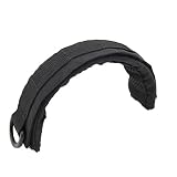 OPSMEN Headband Advanced Modular Headset Cover Fit for All General Tactical Earmuffs Accessories Upgrade Bags Case Black(BK)