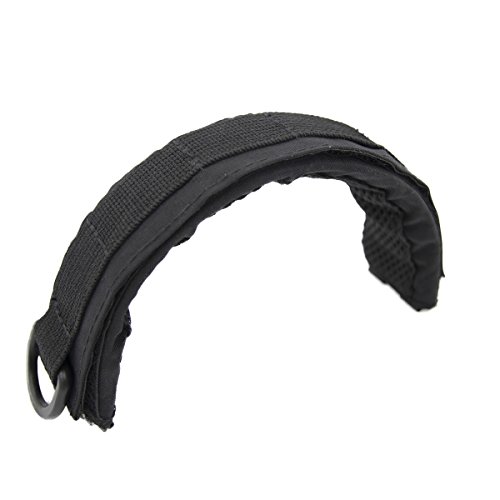 OPSMEN Headband Advanced Modular Headset Cover Fit for All General Tactical Earmuffs Accessories Upgrade Bags Case Black(BK)