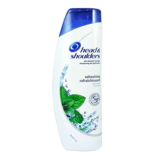 Head & Shoulders Cool Menthol anti-dandruff shampoo, 400 ml, pack of 6 x 400 ml