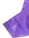 ZSHOW Unisex's Easy Carried Rain Coat Wind Coat PVC 1 Per Pack,One Size,Purple
