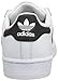 adidas Originals Superstar C Basketball Shoe (Little Kid),White/Black/White,2.5 M US Little Kid