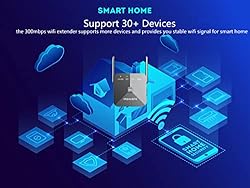 Vraiwofo 2022 Release WiFi Extender Signal Range