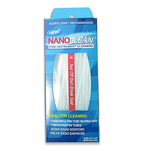 NanoClean Allin1 Hearing Aid Cleaning Kit 1 Pack of 20 ReadytoUse