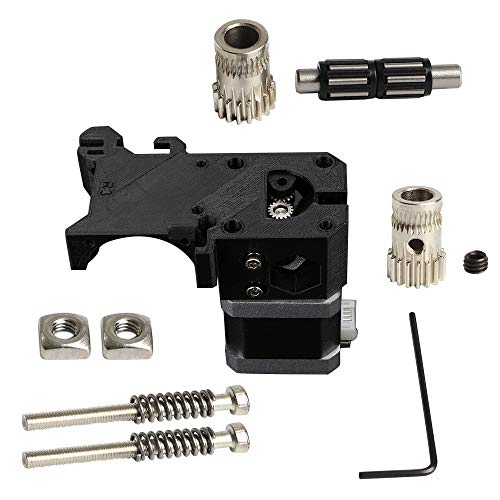 BCZAMD 3D Printer Accessories MK2/MK2.5/MK3 Parts Extruder Driving Gear Kit Cloned Btech Dual Gears Steel Pulleys Kit Gears Extrusion Wheel for Prusa i3 DIY