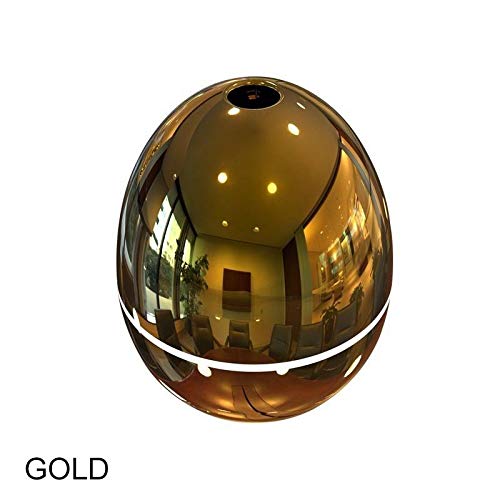 GCCLCF Mini Car Portable Creative Egg USB Mini Aromatherapy Humidifier Diffuser Air Humidifier For Home Office Car Mist,Gold [Energy Class A]