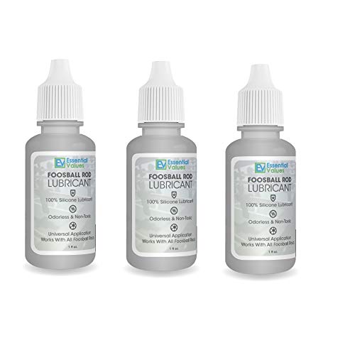 Essential Values 3 Pack Foosball Rod Lubricant - 100% Silicone Lube for Foosball  Table Rods in Kenya | Whizz Foosball Accessories