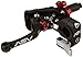 ASV Unbreakable C6 Off-Road Clutch Lever w/PRO Hotstart Perch # CD C606PH - Shorty Black