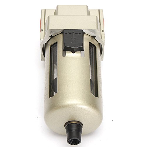 SENREAL AF4000-04 Air Filter 1/2 Air Inline Drain Filter Compressor Water Moisture Trap Separator
