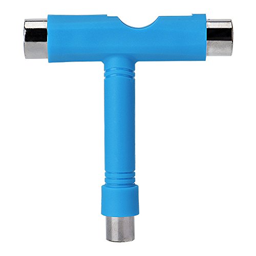 Alouette Skate Tool Set of 2,All-In-One Multifunctional portable T-tool&Y-tool for skateboard (Blue)