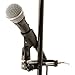 On-Stage (TM01) Table/Stand Microphone Clamp, Black & Chrome