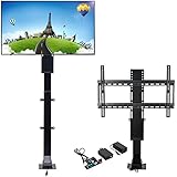 Mophorn TV Lift Mechanism 110V Adjustable TV Lift Motorized for 32-70 Inch Automatical TV lift Stand Mount with Remote Controller for Plasma LCD LED TV and Monitors