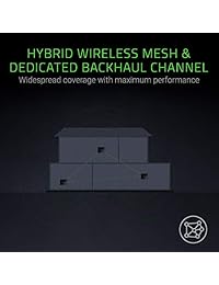 Rayer SILA: Router de malla WiFi para juegos   Tecnología ZeroWait DFS multicanal   Malla inalámbrica híbrida y canal de remolque dedicado   Autooptimización de red e inteligencia de brazos