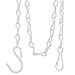 Gray Bunny Hanging Chain, 35 Inch, White, for Bird Feeders, Planters, Fixtures, Lanterns, Suet Baskets, Wind Chimes and More! Outdoor/Indoor Use