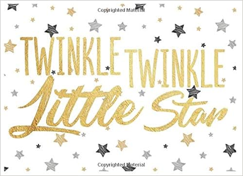 twinkle twinkle little star guest book