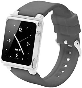Watch Band Cover Case for Apple iPod Nano 6th,Hand Strap for iPod Nano 6G(OEM)(Gray)