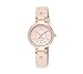 Nine West Rose Goldtone Watch with Detailed Strap
