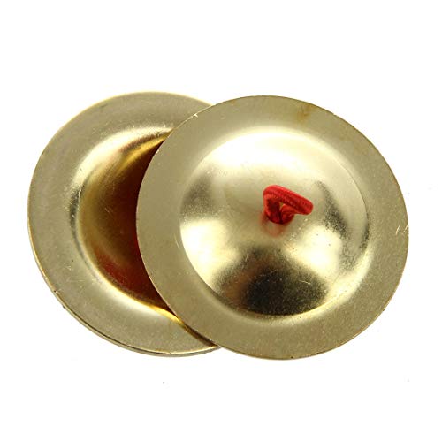 Algol - Belly Dancing Gold Finger Cymbals Musical Instrument