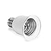 10-Pack E17 to E26 Adapter Converter JACKYLED Chandelier Socket to Medium Socket E17 to E26 Light Socket Adapter Max Wattage 150W