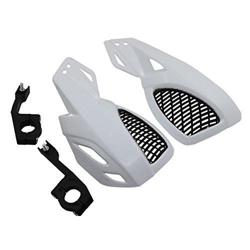 Oda 2 PCS Motorcycle Handguards Motorcycle Dirt Bike Scooter Handle Bar Hand Guards Brush Bar Protector for Motocross Supermoto Racing Dirt Bike ATV Green