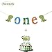 Dinosaur Smash Cake Kit First Birthday Glitter One Banner Highchair Banner with Glitter Dinosaur One Cake Topper for Dino 1st Birthday Supplies Decorations