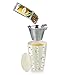Tea Forte Kati Cup Ceramic Tea Infuser Cup with Infuser Basket and Lid for Steeping, Birch Forest