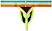 Andrew Christian Men's Blow Pride C-Ring Thong