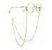 Hyamass 60pcs Anti-Slip Rubber Eyeglass Chain Ends, Retainer Connector for Glasses Chain & Eyeglasses Chain, Essential Glasses Accessories for Eye Glasses Holders Around Neck