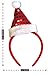 OLYPHAN Headbands for Christmas - Women - Reindeer Antler & Santa Hat Headband Hats - Kids & Adults