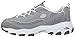 Skechers Sport Women's D'lites Me Time Fashion Sneaker, Grey, 10 M US