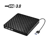 External CD Drive, BEVA Portable Slim USB 3.0 DVD CD Player Burner RW Writer, Copier, Reader for Laptop, Notebook, Desktop, Mac, Support Windows 7/8/10/XP/Mac OS