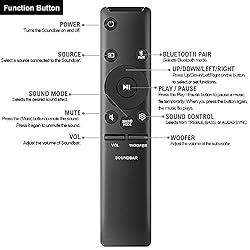 Gvirtue AH59-02767A Universal Remote Control