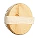 Dry / Wet Body Brush with Massage Nodules by ROMER - Natural Bristle for Better Exfoliation - Clear Dead Skin Cells While Reducing Cellulite & Toxins