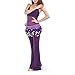 BellyLady Belly Dance Hip Scarf Skirt Wrap With Paillettes Christmas Gift Idea-Pink