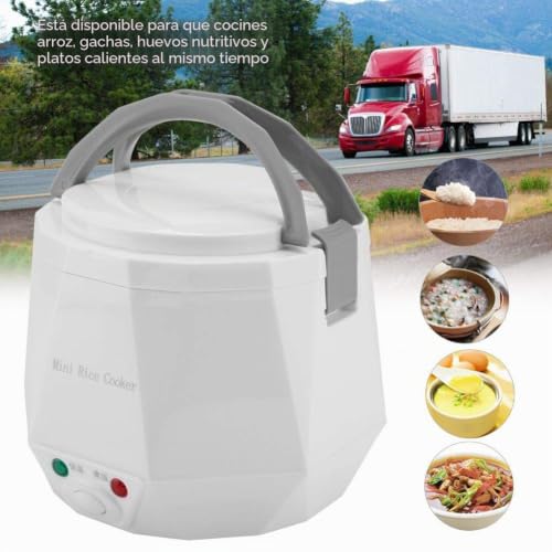 Car Rice Cooker Portable Electric Cooker Multipurpose Cooker Truck Stove 24V 140W 1.6L