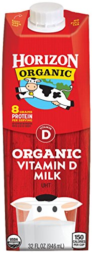 Horizon Organic Whole Organic Milk, 32 Ounce (Pack of 6)