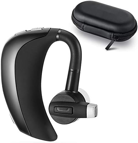 Bluetooth Headset Bluetooth Earpiece for Cellphones – Wireless Blue Tooth 5.0 Head Set in-Ear Piece with Mic Microphone for Cell Phone Hands-Free for Office Car Driver Dragon