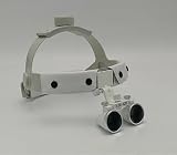 Hot Dental 3.5X420mm Binocular Loupes Surgical Medical Headband Dental Lab White view 8