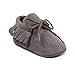 Kuner Toddler Baby Boys Girls Moccasins Tassels Soft Sole Non-Slip First Walkers Shoes