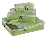 Uncharted Ultra-Lite Packing Cube 3 Piece Set, Green, One Size
