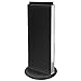Azar Displays, 700508-BLK, Rotating Pegboard Display, Revolving Jewelry Organizer Stand, Retail Display for Accessories, Trade Show Booth Stand, Craft Shows, Counter Peg Board, Black, 8