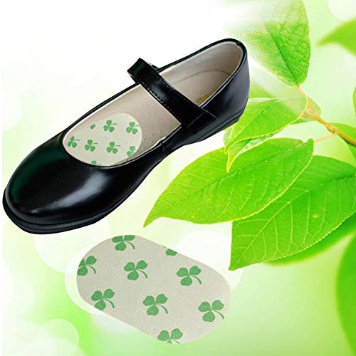 image for Tubwair Deodorant Sticker (12-Pack) Clover Printed 6.53.5CM Oval Odor 