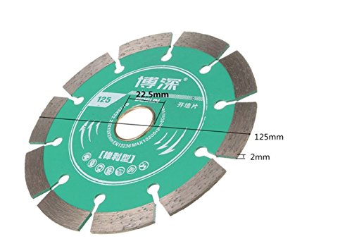 125mm Alloy Saw Blade Wheel Cutting Diac For Concrete Marble Masonry and Tile [US Warehouse] by AdvancedShop