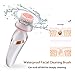 Ladies Electric Shaver Electric Razor Bikini Trimmer,3 in 1 Facial Cleansing 3D Face Massager Waterproof Electric Razor Use Wet or Dry for Leg, Underarm, Bikini Line, Facial Cleansing,Massage