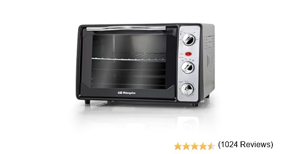 Orbegozo HO232 Horno eléctrico de sobremesa, 1500 W, 23 litros ...