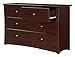 Storkcraft Crescent 6 Drawer Bedroom Dresser (Espresso) – GREENGUARD Gold Certified Dresser for Kids Bedroom