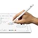 Qoosea Compatible with Apple Pencil Pen Clip Removable Accessories Kit 2pcs Replacements with 4pcs Silicone Rings Compatible with Apple Pencil Pen